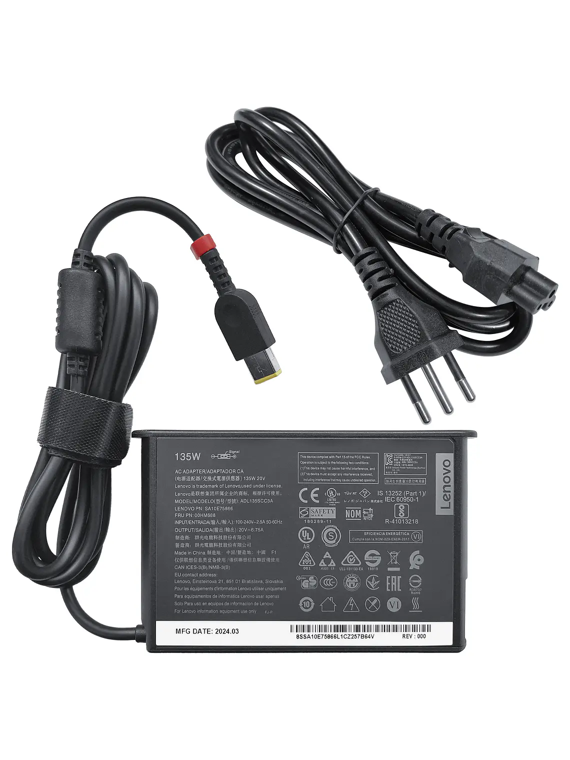 Cargador Original Notebook Lenovo Ideapad Gaming 3 15ARH7 (20V - 6.75A) 1