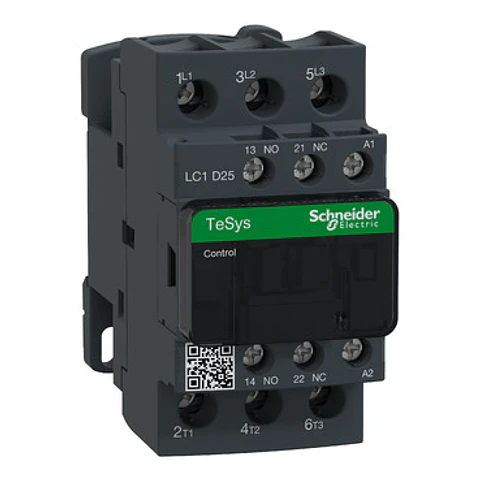 Contactor Schneider 25A Modelo LC1D25M7 220V