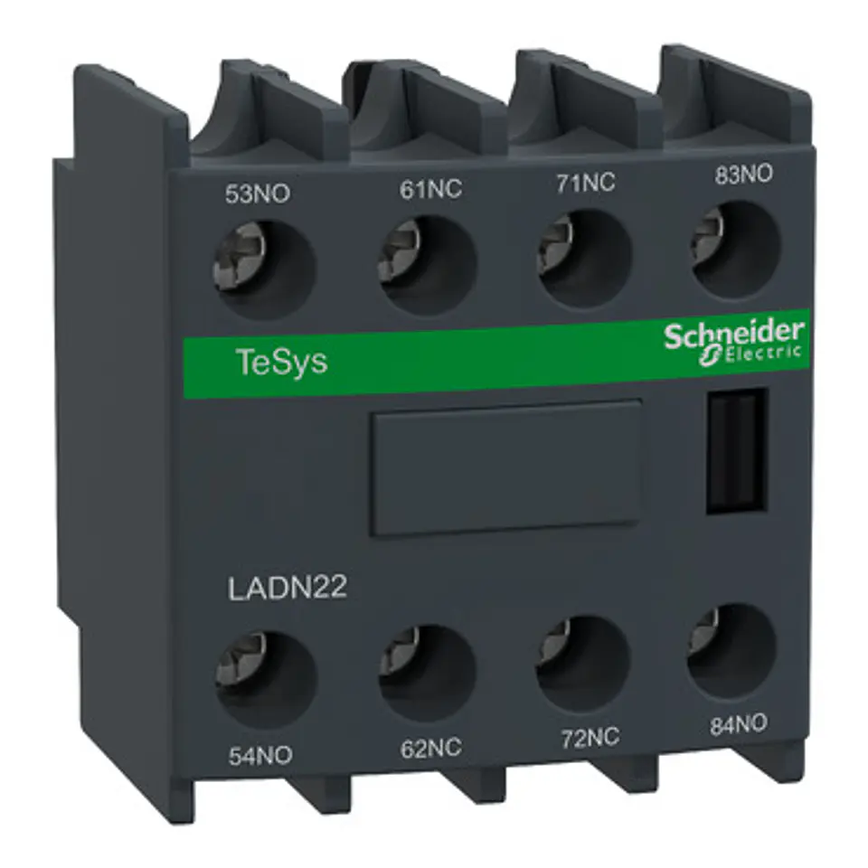 Bloque de Contacto auxiliar frontal - 2NA 2NC modelo LADN22 1