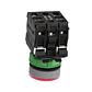 Pulsador luminoso rojo led 230vac 1na + 1nc color gris modelo XB5AW34M5C0 - Miniatura 2