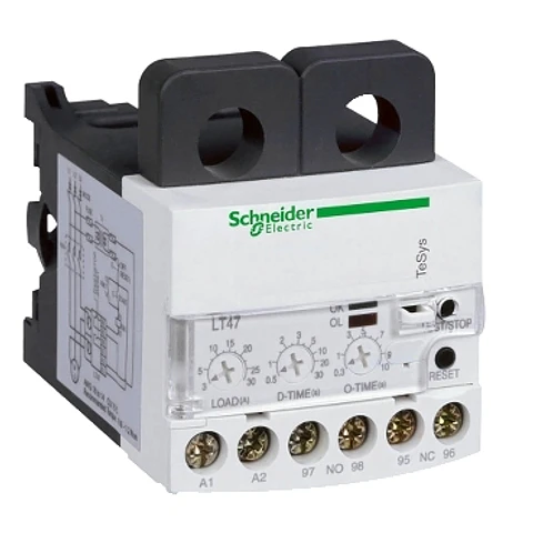 Relé EOCR electrónico de sobrecorriente SCHNEIDER modelo LT4706M7S