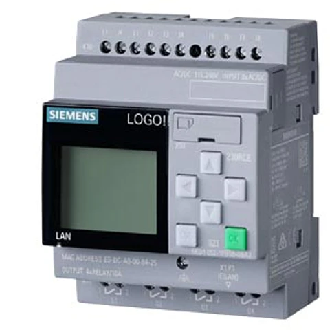 LOGO SIEMENS 230 RCE, MODELO 6ED1052-1FB08-0BA2 ETHERNET