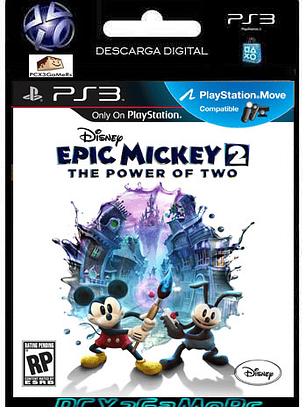 PS3 Disney Epic Mickey 2: The Power of Two  [PCX3GaMeRs]