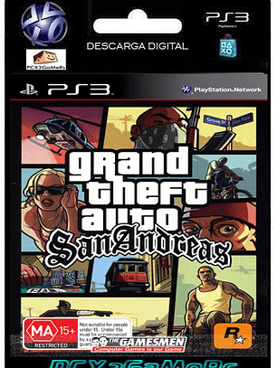 PS3 Grand Theft Auto: San Andreas®  [PCX3GaMeRs]