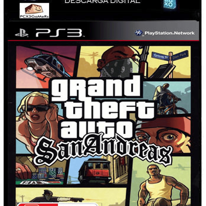 PS3 Grand Theft Auto: San Andreas®  [PCX3GaMeRs] 1