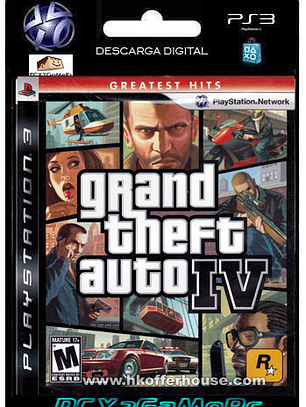 PS3  Grand Theft Auto IV   [PCX3GaMeRs]