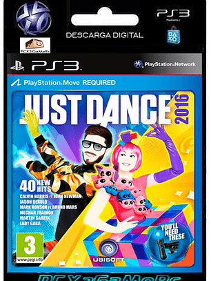PS3 Just Dance 2016  [PCX3GaMeRs]