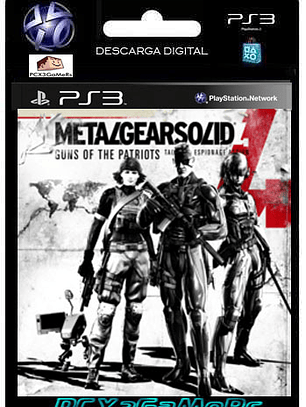 PS3 Metal Gear Solid 4: Guns of the  patriots  [PCX3GaMeRs]