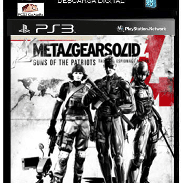 PS3 Metal Gear Solid 4: Guns of the  patriots  [PCX3GaMeRs] 1