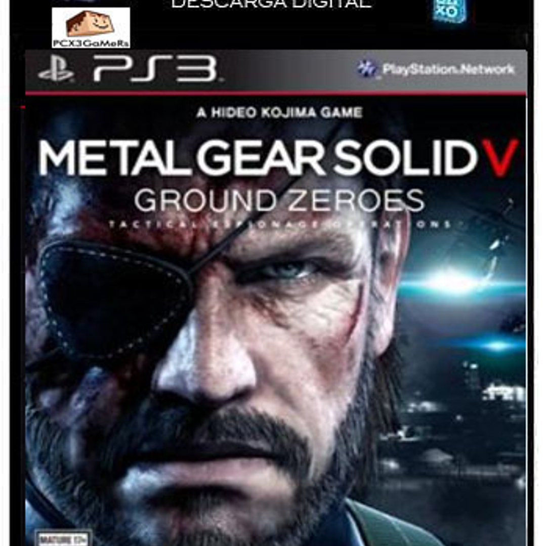 PS3 Metal Gear Solid V: Ground Zeroes  [PCX3GaMeRs] 1