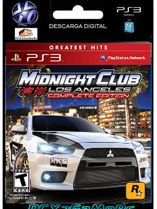 PS3 Midnight Club Los Angeles Complete Edition  [PCX3GaMeRs]
