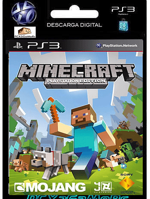 PS3 Minecraft: PlayStation®3 Edition [PCX3GAMERS]