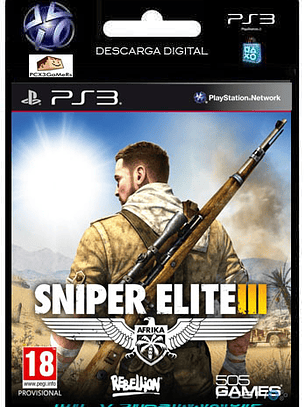 PS3 Sniper Elite 3  [PCX3GaMeRs]