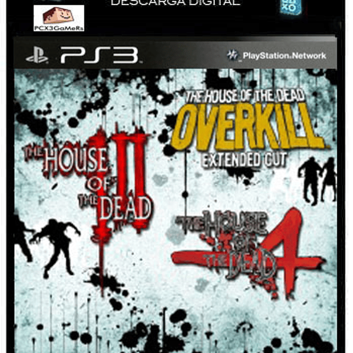 PS3 The House of the Dead Bundle Pack 1