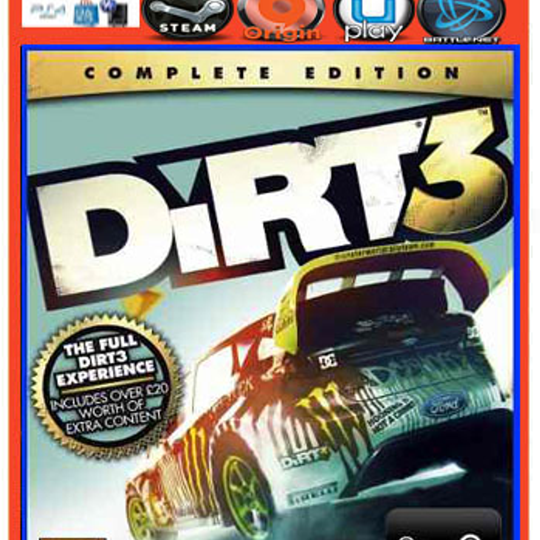 DiRT 3 Complete Edition STEAM CD-KEY GLOBAL 1
