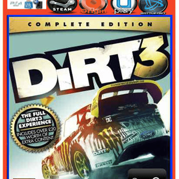 DiRT 3 Complete Edition STEAM CD-KEY GLOBAL 1