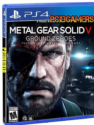 PS4 Metal Gear Solid V: Ground Zeroes PCx3gamers