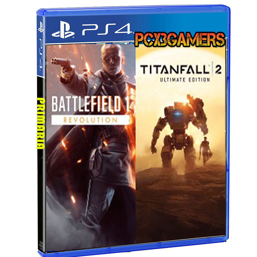 2 juegos en 1 Battlefield 1 Revolution + Titanfall 2 1