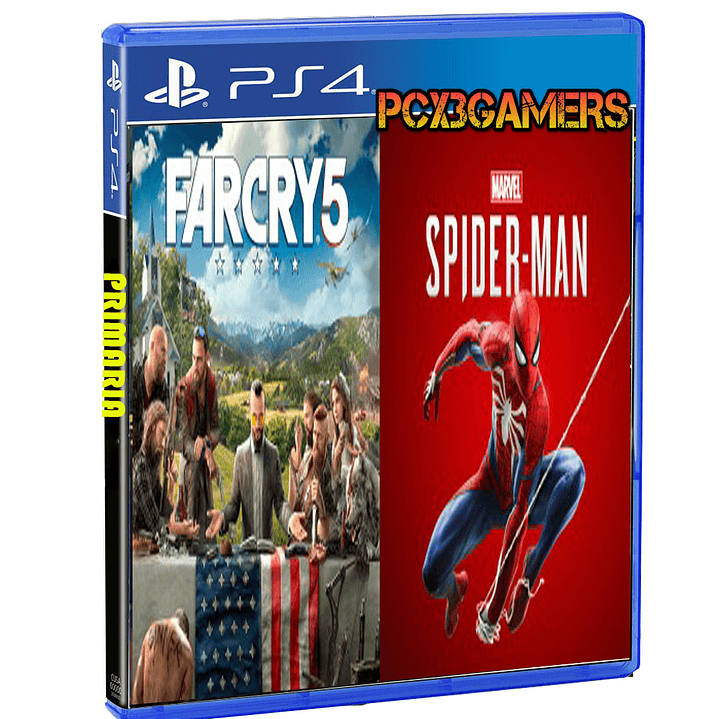 Pack Far Cry 5 y Marvel Spider Man 1