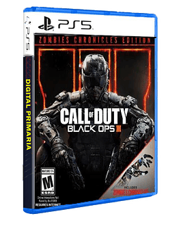 Call of Duty Black Ops III MAS DLC Zombies Chronicles PS5