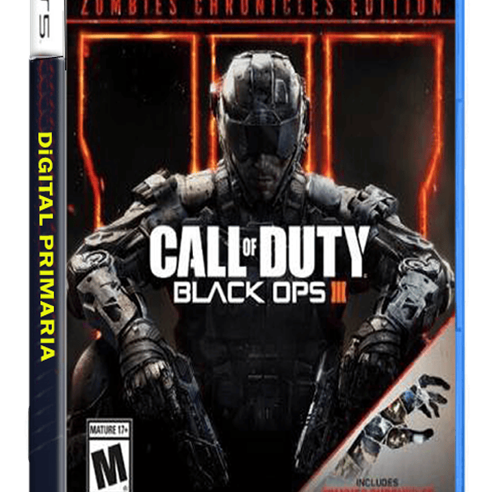 Call of Duty Black Ops III MAS DLC Zombies Chronicles PS5 1