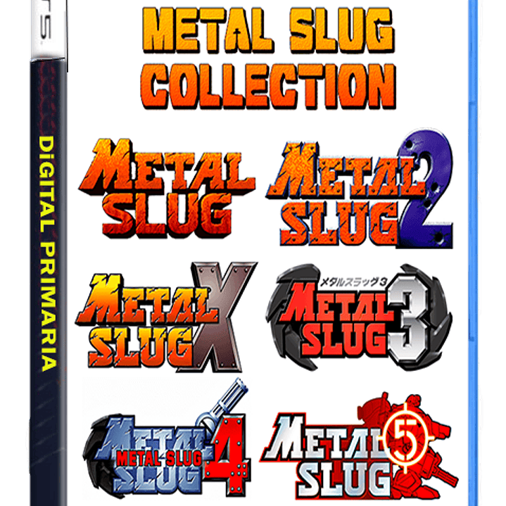 6 JUEGOS EN 1 METAL SLUG COLLECTION PS5 1