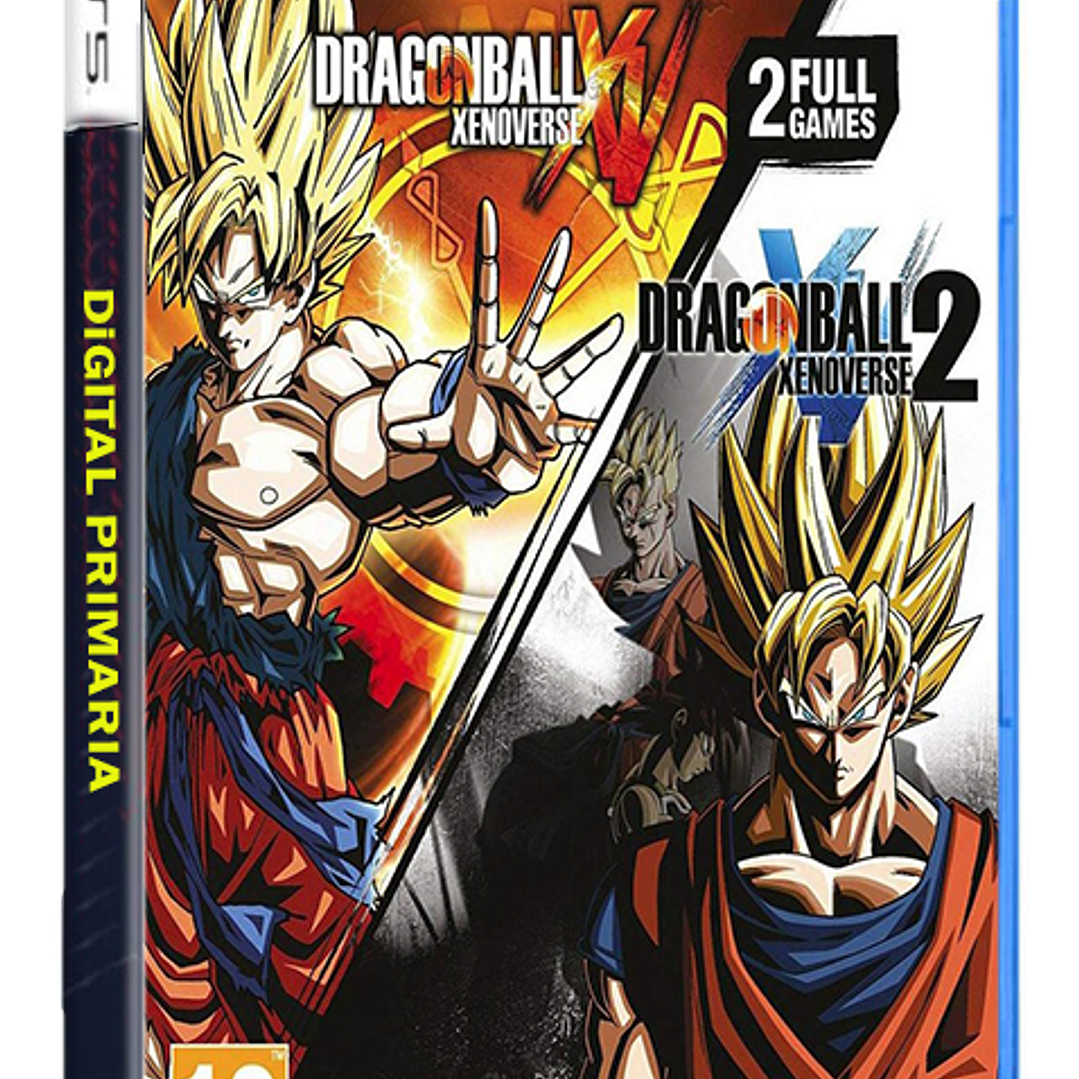 2 juegos en 1 Dragon Ball Xenoverse 1 and 2 Bundle Ps5 1