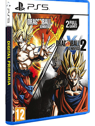 2 juegos en 1 Dragon Ball Xenoverse 1 and 2 Bundle Ps5