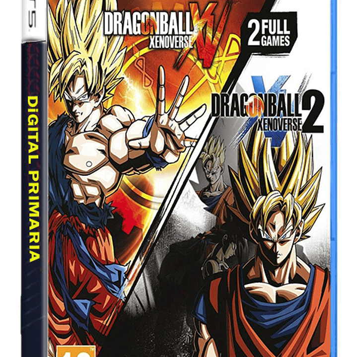 2 juegos en 1 Dragon Ball Xenoverse 1 and 2 Bundle Ps5 1