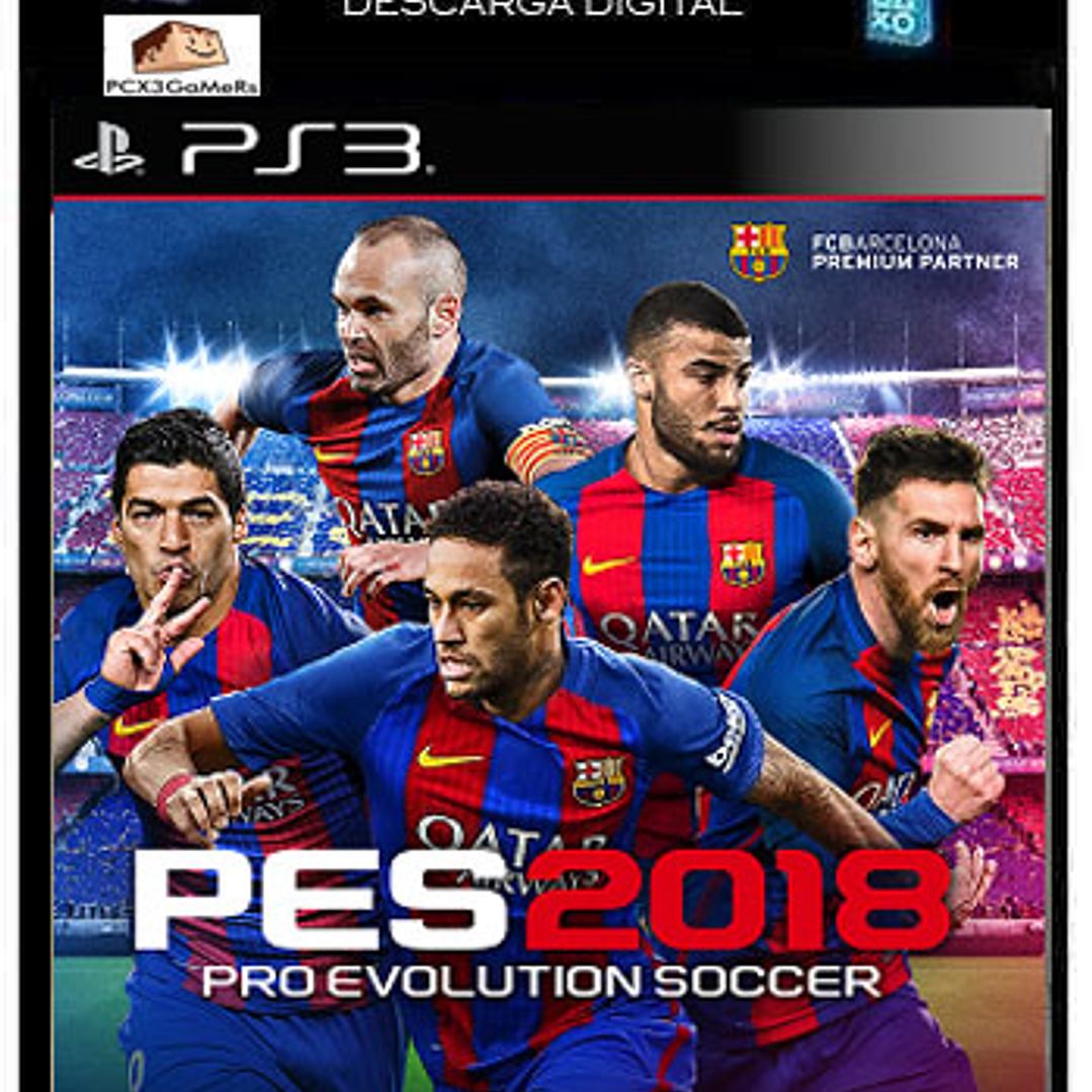 PS3 Pro Evolution Soccer 2018 PCX3gamers 1