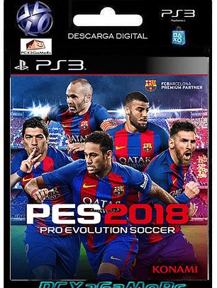 PS3 Pro Evolution Soccer 2018 PCX3gamers