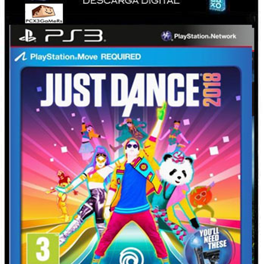 PS3 Just Dance 2018 1