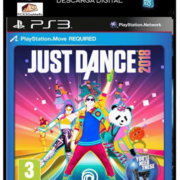 PS3 Just Dance 2018 1