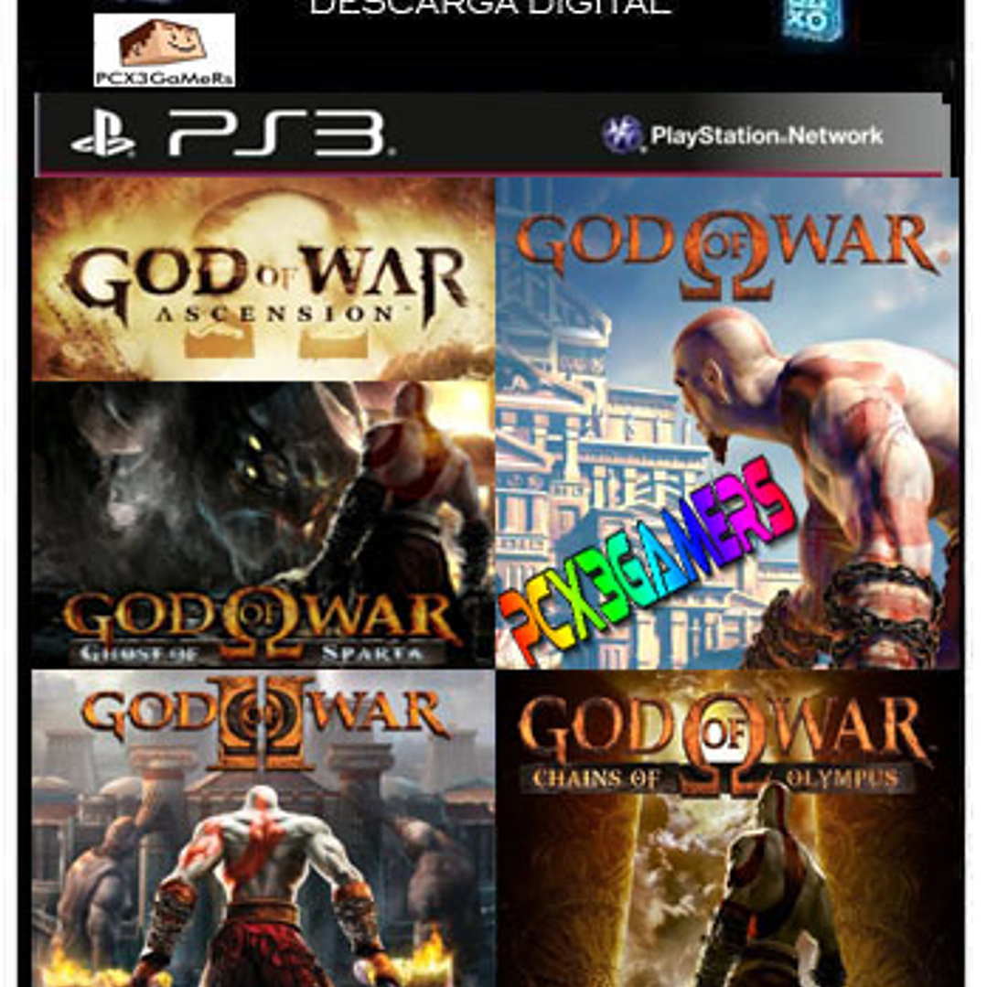 GOD OF WAR 5 en 1 ps3 [PCX3GaMeRS] 1