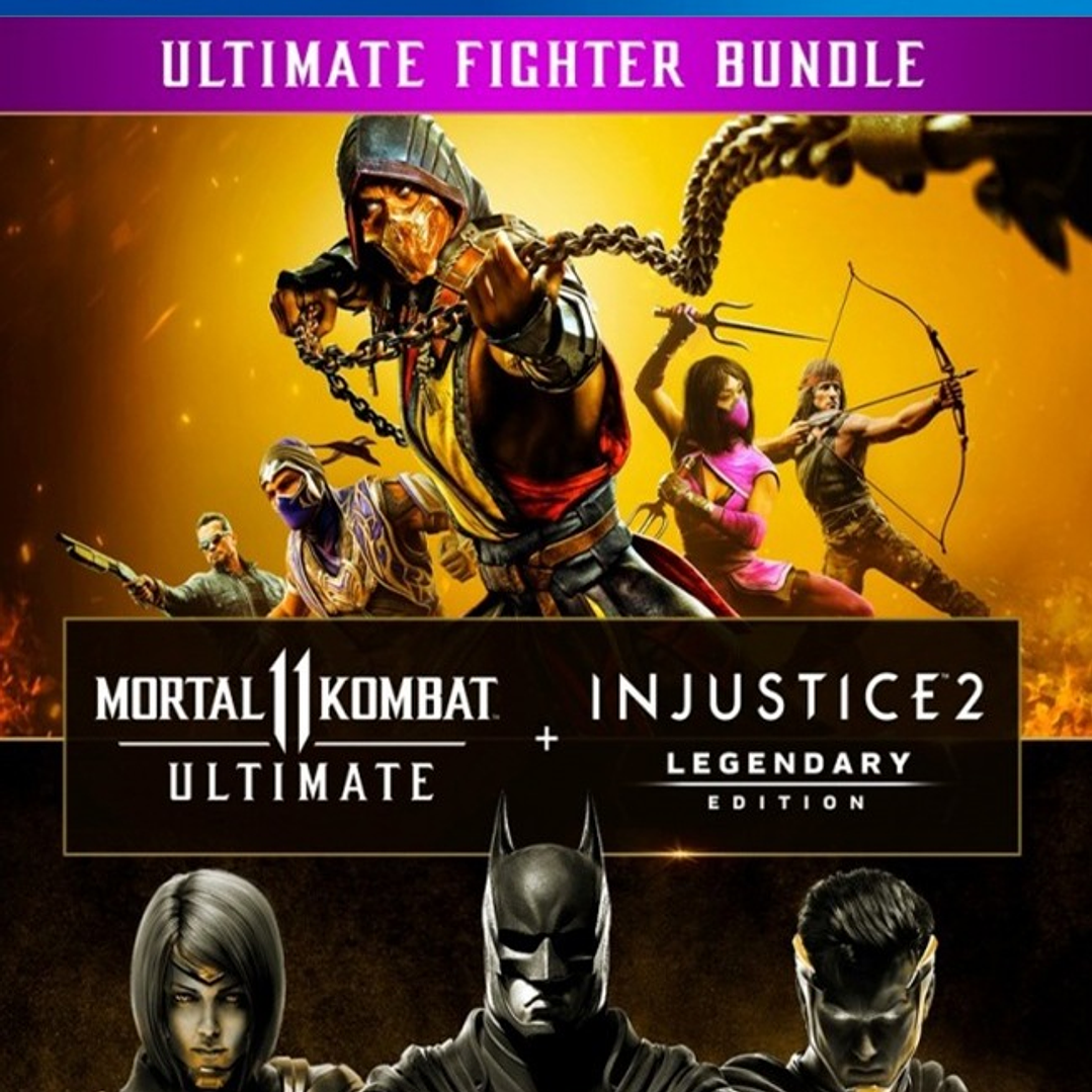  2 JUEGOS EN 1 Mortal Kombat 11 Ultimate mas Injustice 2 Leg Edition PS4 1