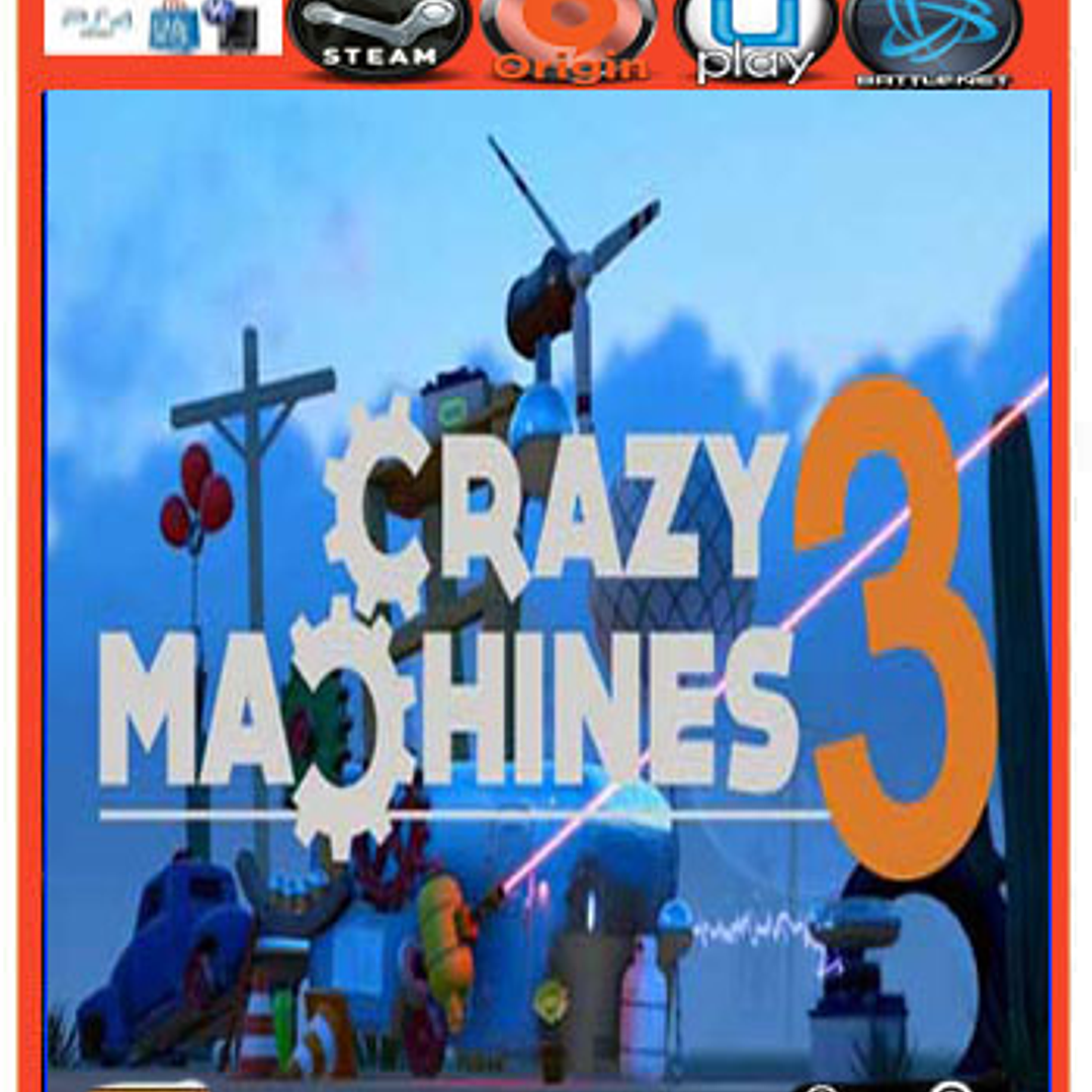 Crazy Machines 3 Steam CD Key PC 1