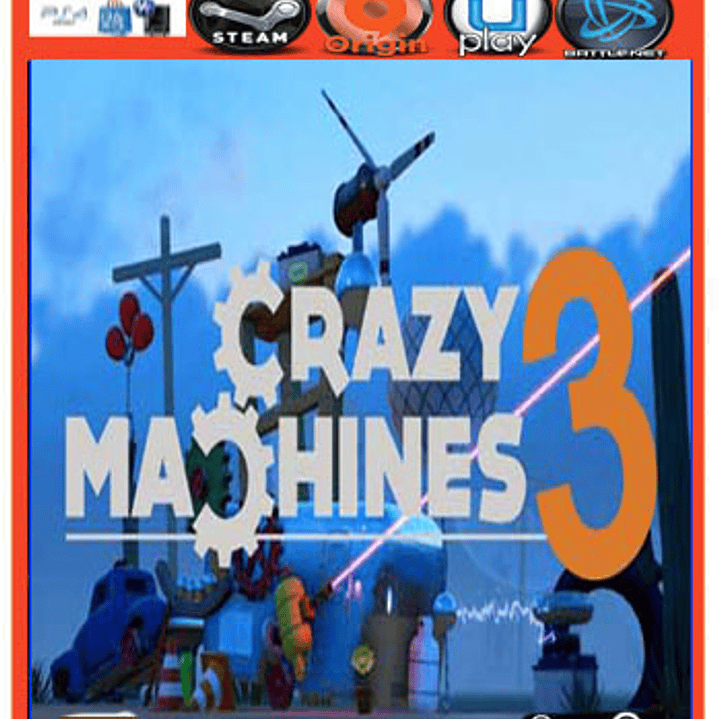 Crazy Machines 3 Steam CD Key PC 1