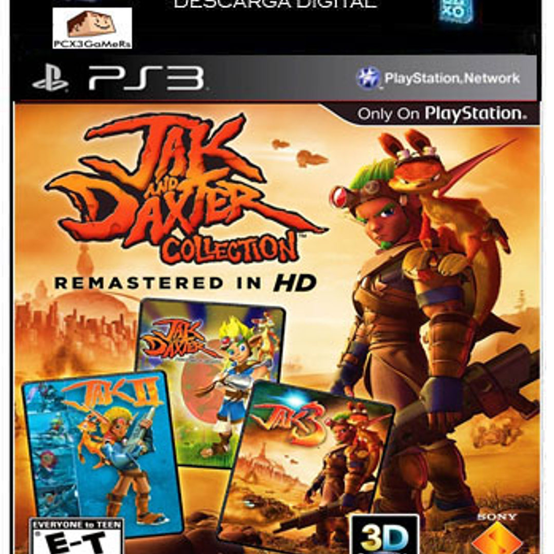 Ps3 The Jak And Daxter Trilogy   [PCX3GaMeRS] 1