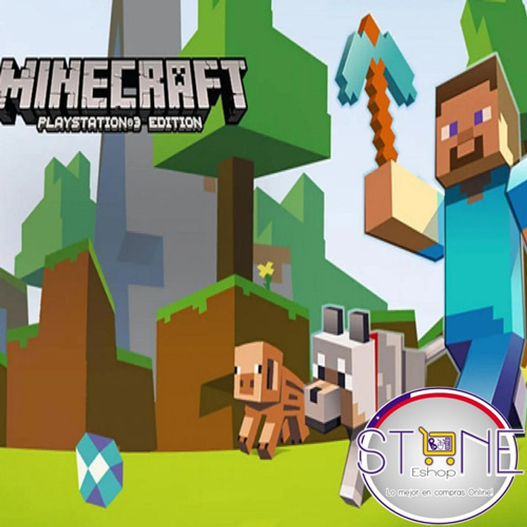 Minecraft  Standard Edition Sony Ps3 Digital 4