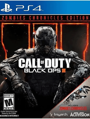 Call Of Duty Black Ops Iii Edición Zombies Chronicles - Ps4