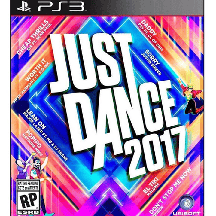 Just Dance 2017  Standard Edition Ubisoft Ps3 Digital 1