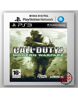 Call Of Duty 4: Modern Warfare  Modern Warfare Standard Edition Activision Ps3 Digital