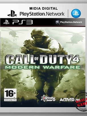Call Of Duty 4: Modern Warfare  Modern Warfare Standard Edition Activision Ps3 Digital