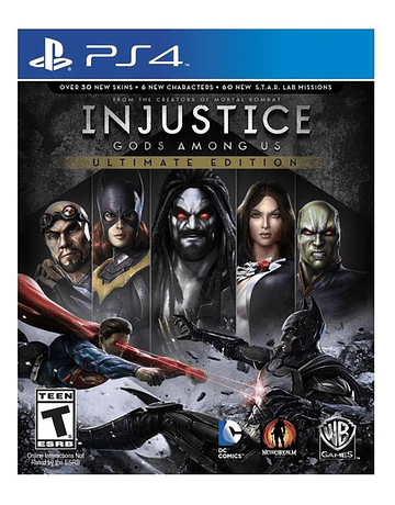 Injustice: Gods Among Us  Injustice Ultimate Edition Warner Bros. Ps4 Digital