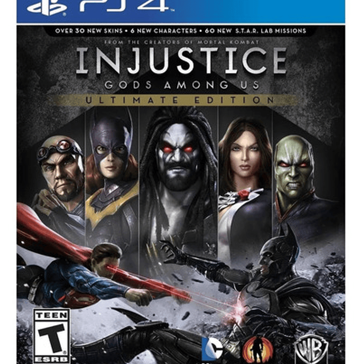 Injustice: Gods Among Us  Injustice Ultimate Edition Warner Bros. Ps4 Digital 1