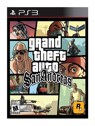 Grand Theft Auto: San Andreas  Standard Edition Rockstar Games Ps3 Digital