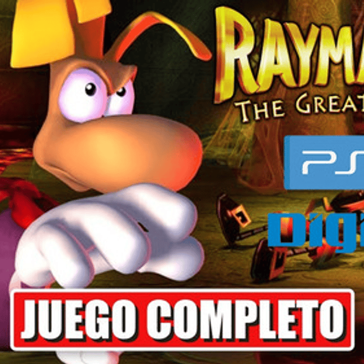 Rayman 2 The Great  Escape Standard Edition Ps3 Digital 1
