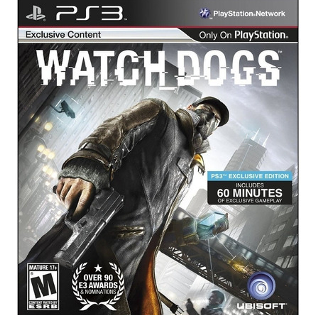 Watch_dogs  Standard Edition Ubisoft Ps3 Digital 1