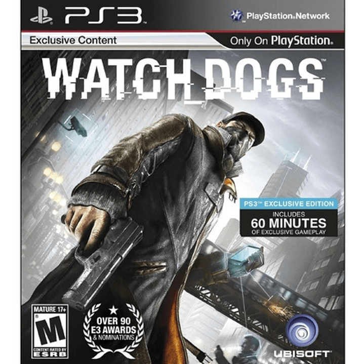 Watch_dogs  Standard Edition Ubisoft Ps3 Digital 1