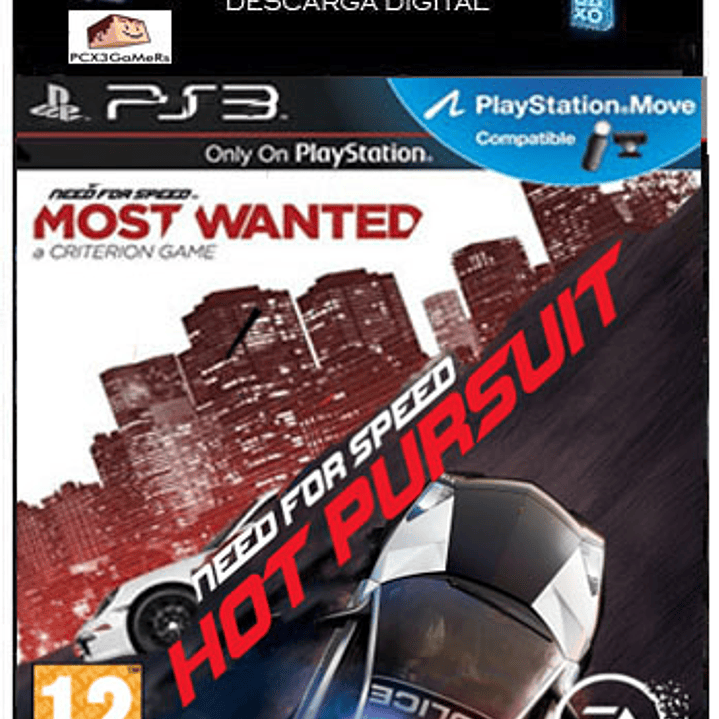 pack PS3 Need for Speed™ Hot Pursuit y Most Wanted 1